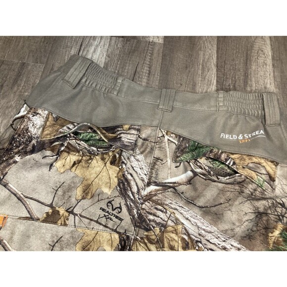 Field & Stream Real Tree Camo Pants Youth XL No Scent C3 - Hydrorepel Hunting - Picture 8 of 9
